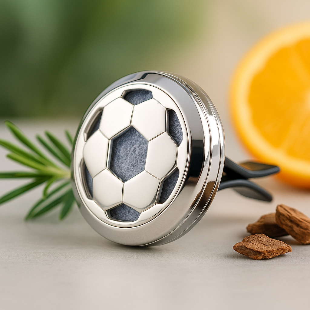 Difuzér osvěžovače vzduchu do auta Fotbal 30mm - 10 podložek