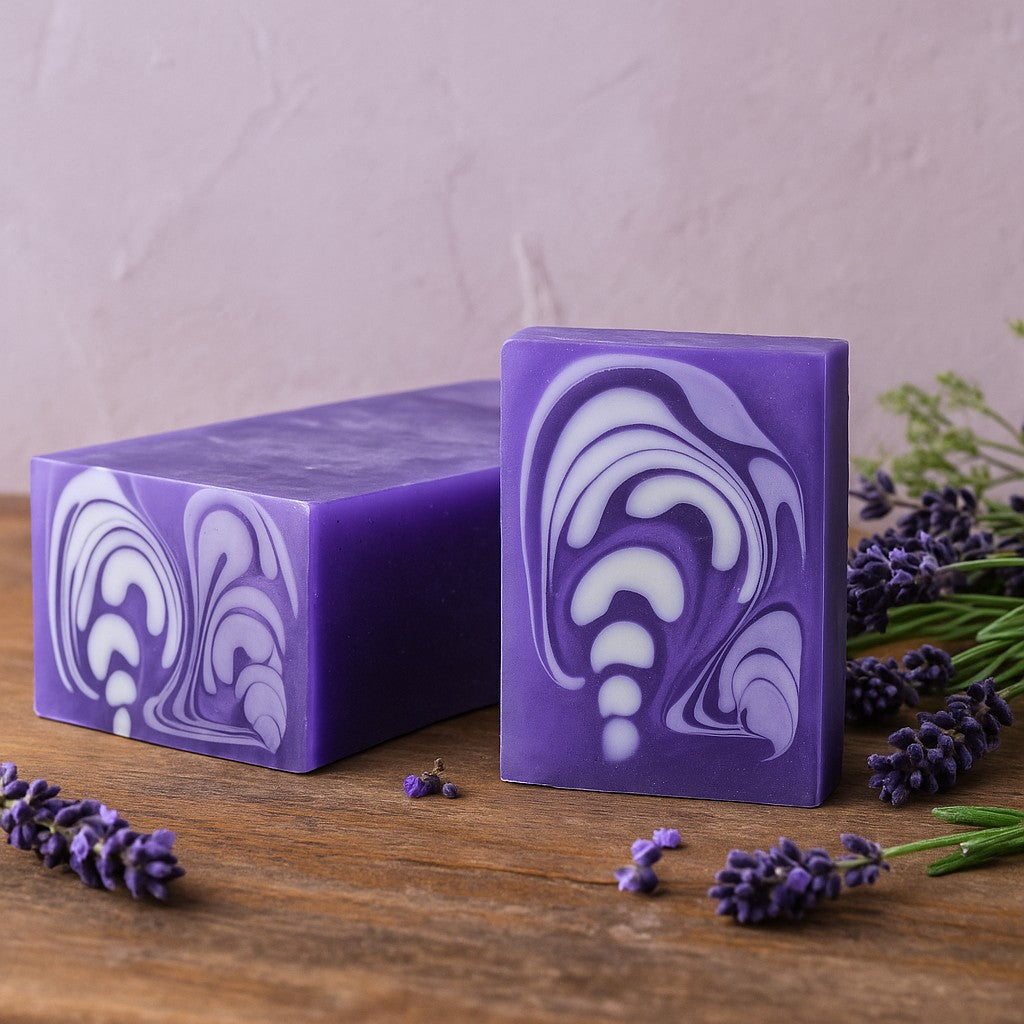 Jabón de Lavanda en Barra 1,2 kg Hecho a Mano