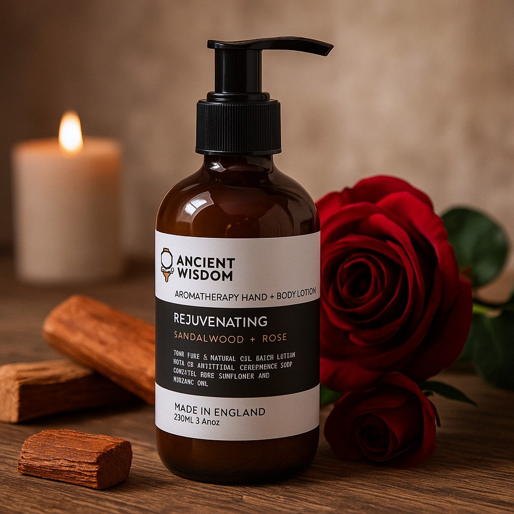 Sandelholz & Rose Hand- und Körperlotion 250ml