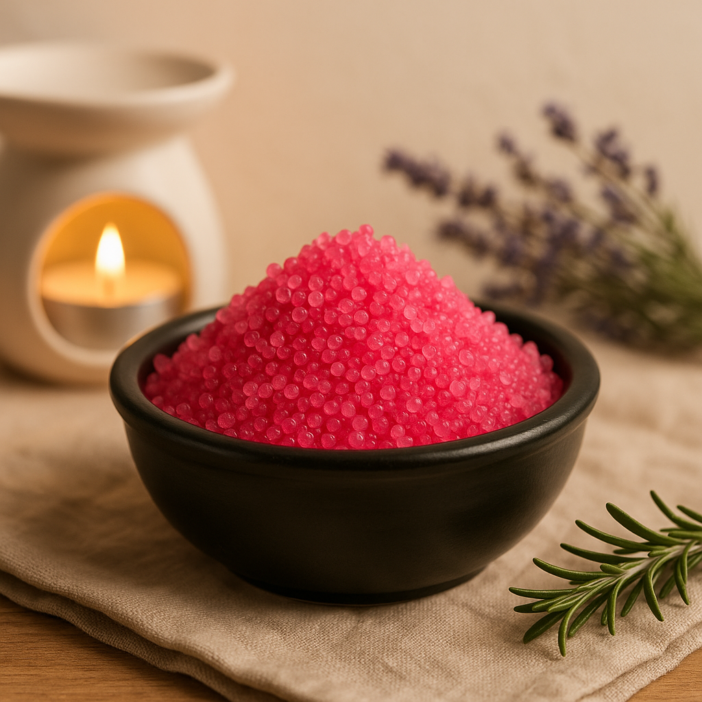 Simrende granulat varm velkomst entré