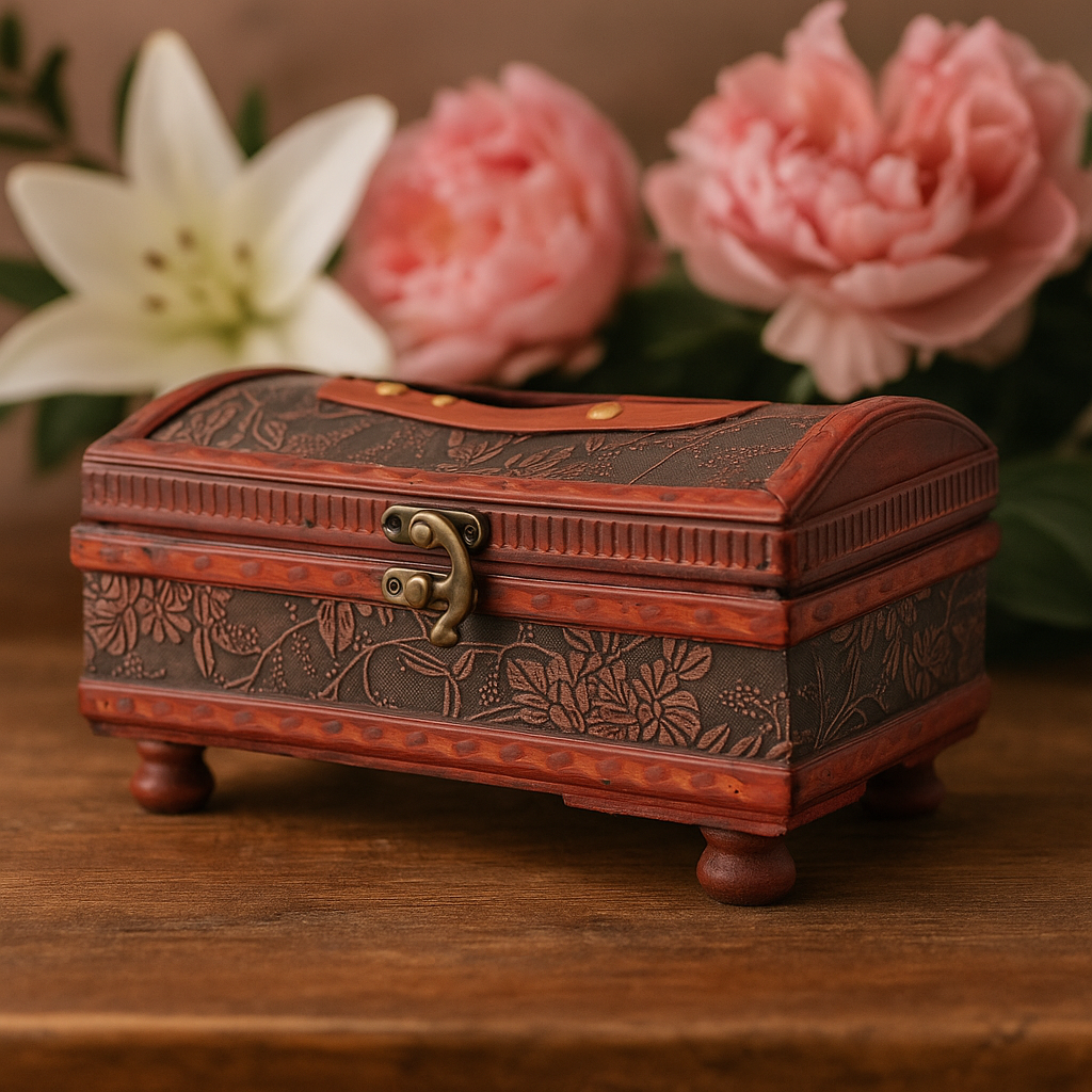 Tissue Box Cover With Legs, Vintage