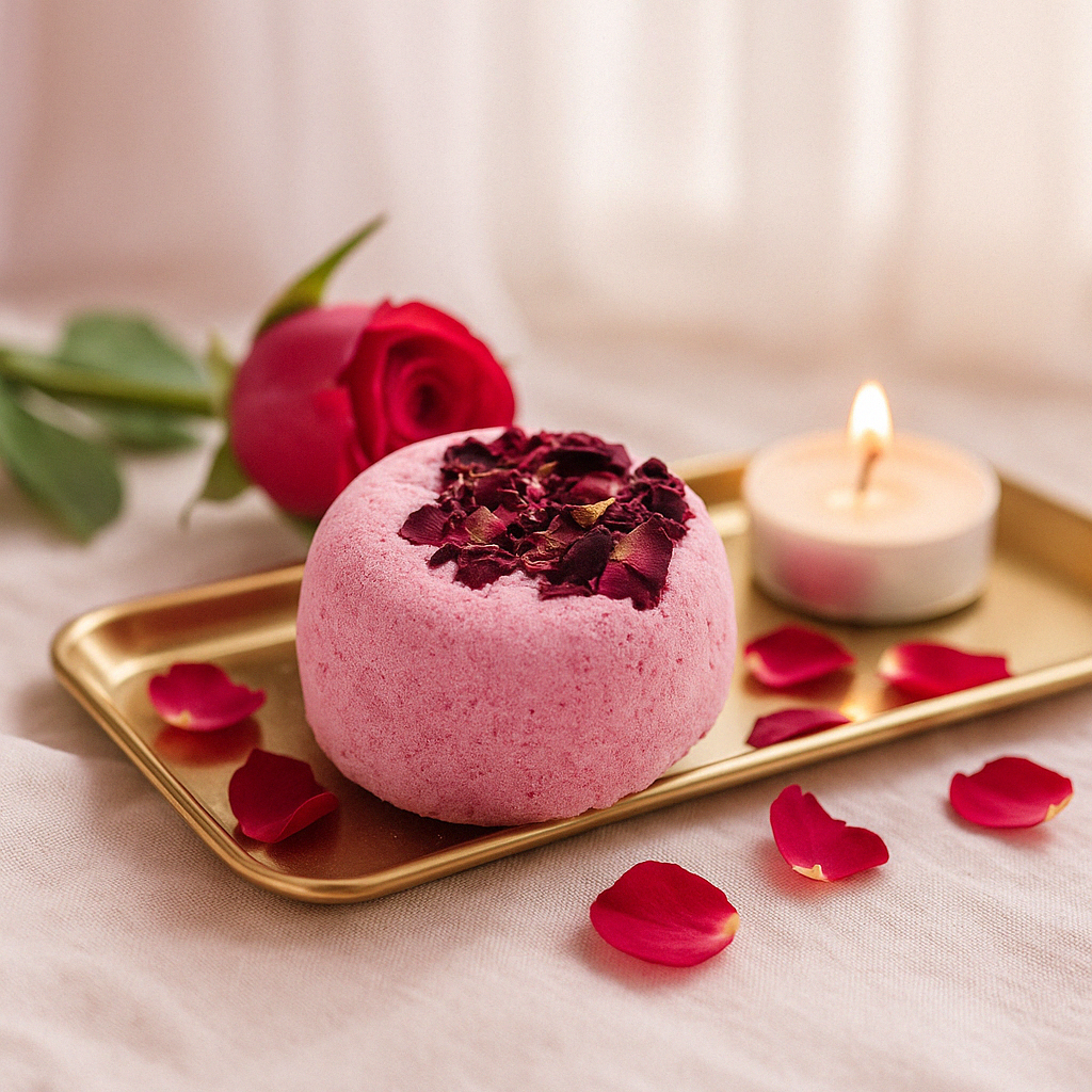 Bath Fizz Lavanda Patchouli Petali di Rosa 200g