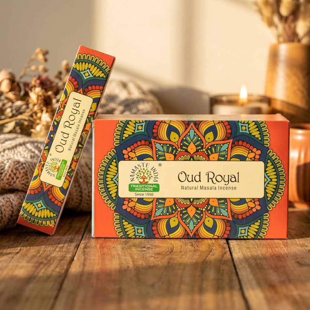 Namaste Mandala Masala Incense – Oud Royal, Incense Sticks