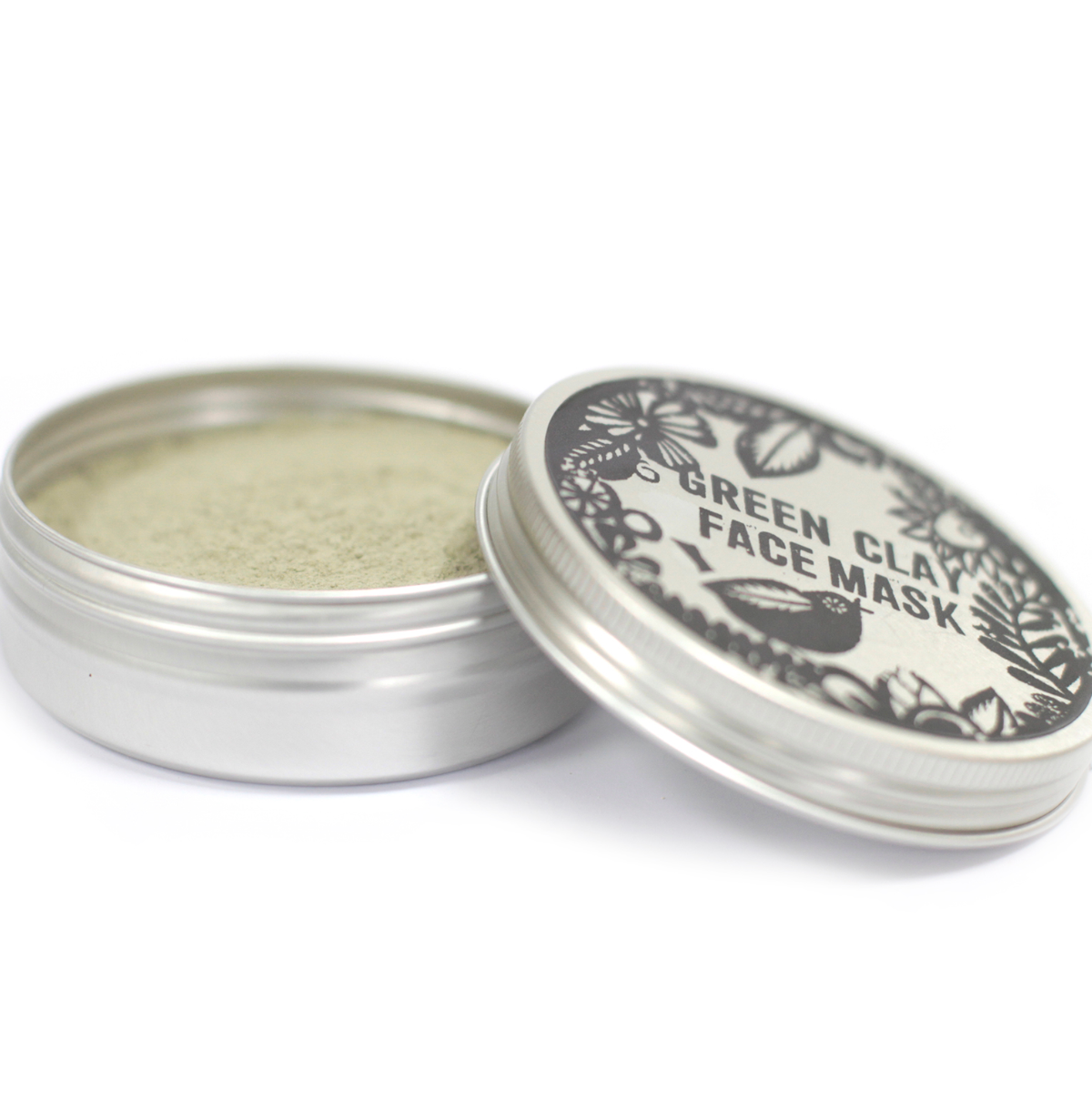 Agnes Cat Green Clay Face Mask