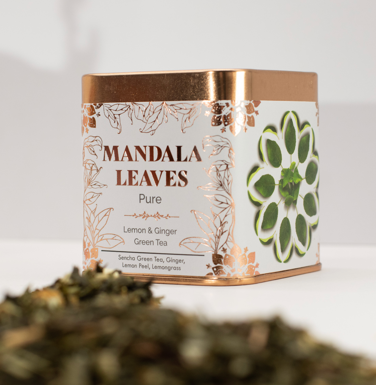 50G Classic Green Tea With Lemon And Ginger