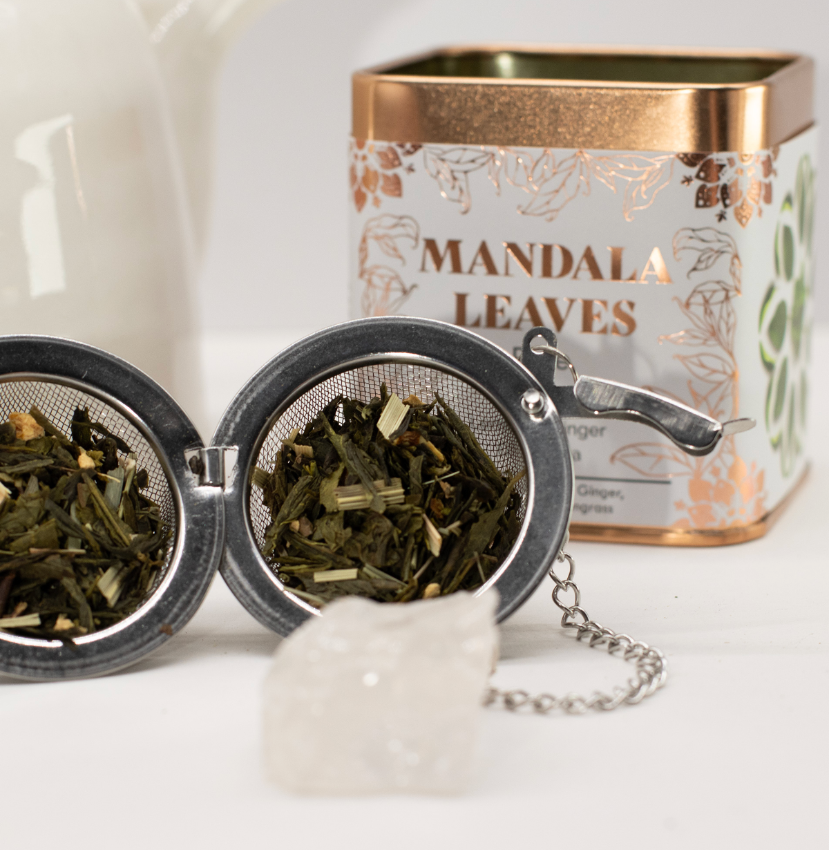 50g Classic Green Tea with Lemon and Ginger