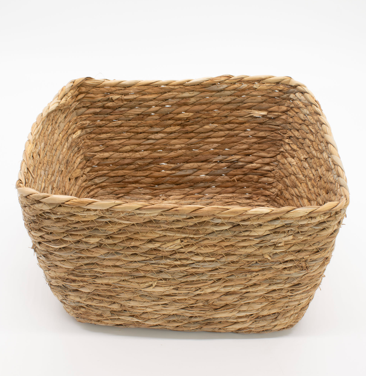 Seagrass Square Baskets Natural Set Of 3