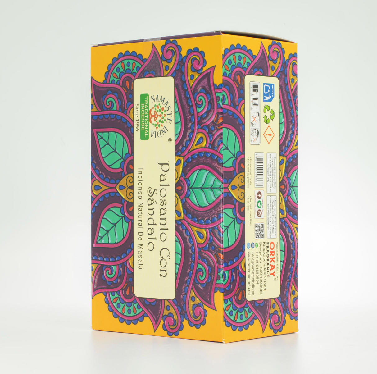 Благовония Namaste Mandala Masala – Пало Санто с сандаловым деревом