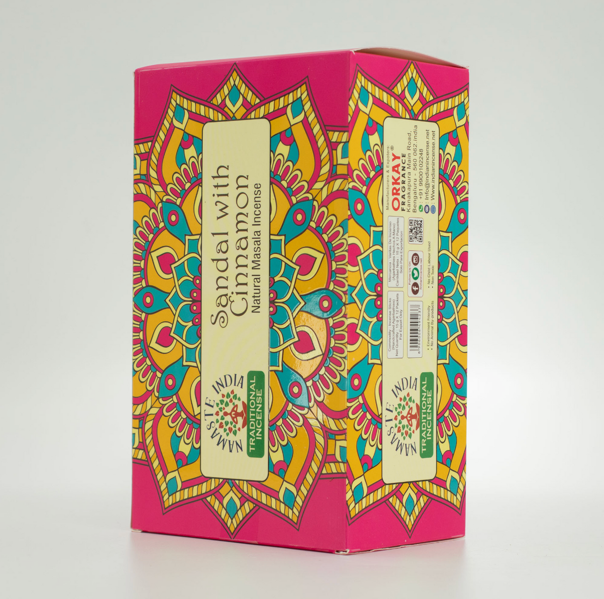 Namaste Mandala Masala Incense Sandal With Cinnamon