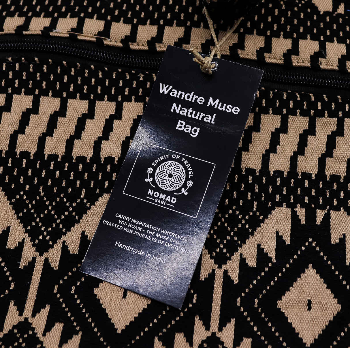 Jacquard Natural Bags Desert Loom Wander Muse Bag