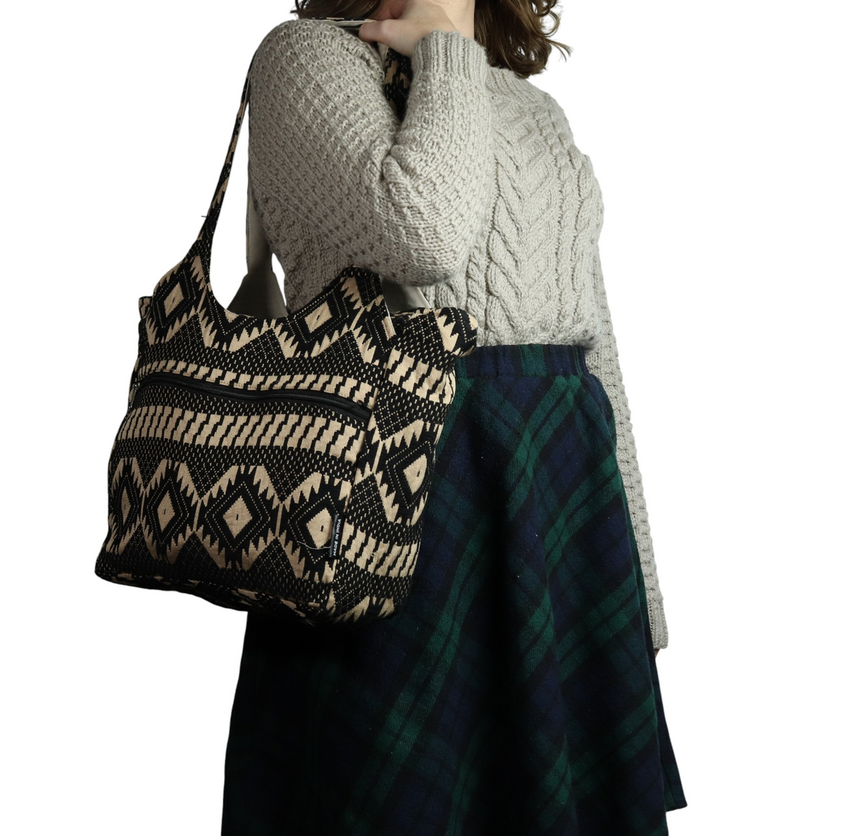 Jacquard Natural Bags Desert Loom Wander Muse Bag