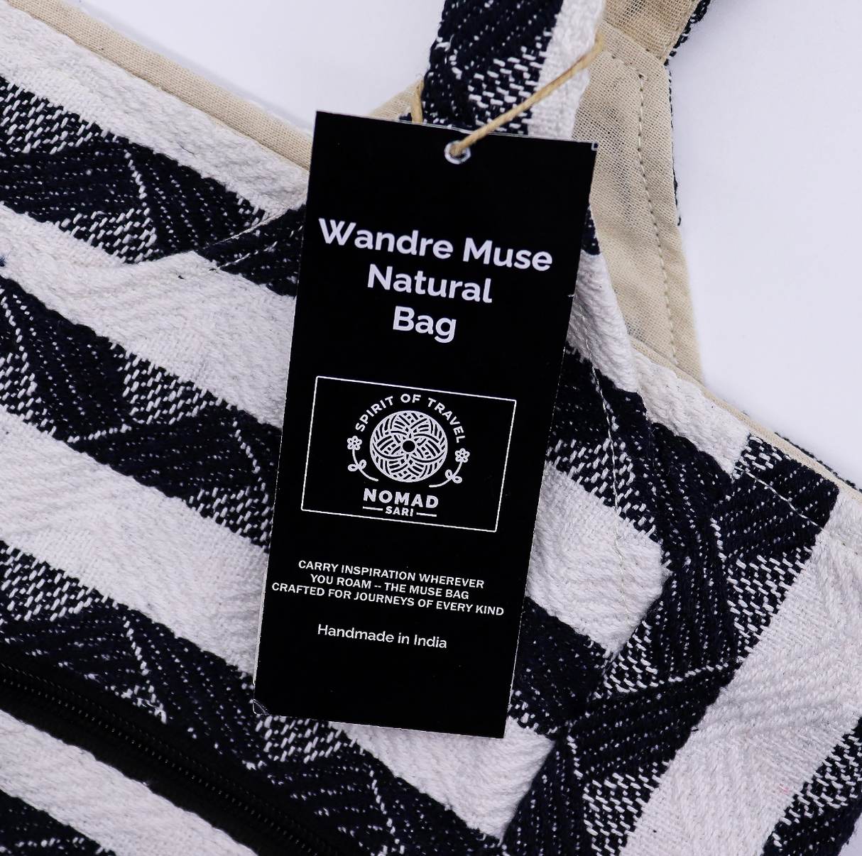 Jacquard Natural Bags Atlas Nomad Wander Muse Bag