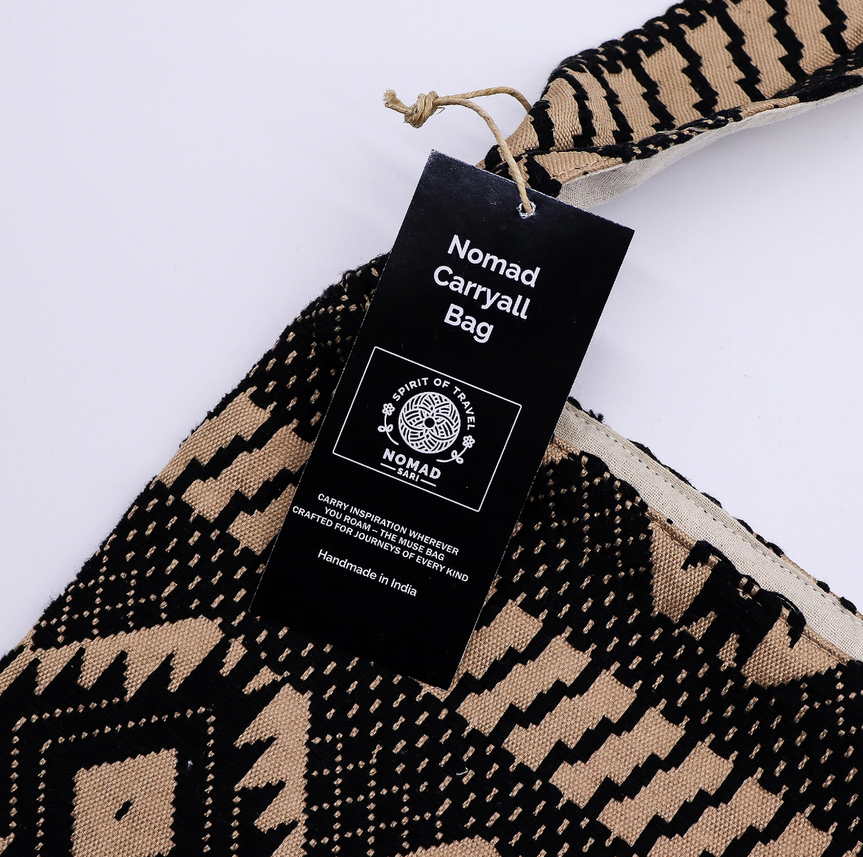 Jacquard Natural Bags Desert Loom Nomad Carryall