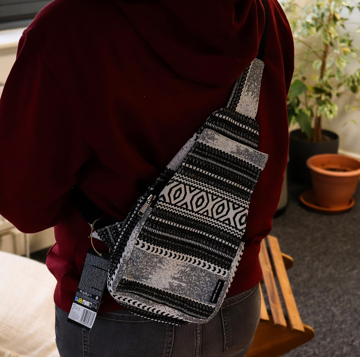 Jacquard Natural Bags Urban Caravan Cross Bag