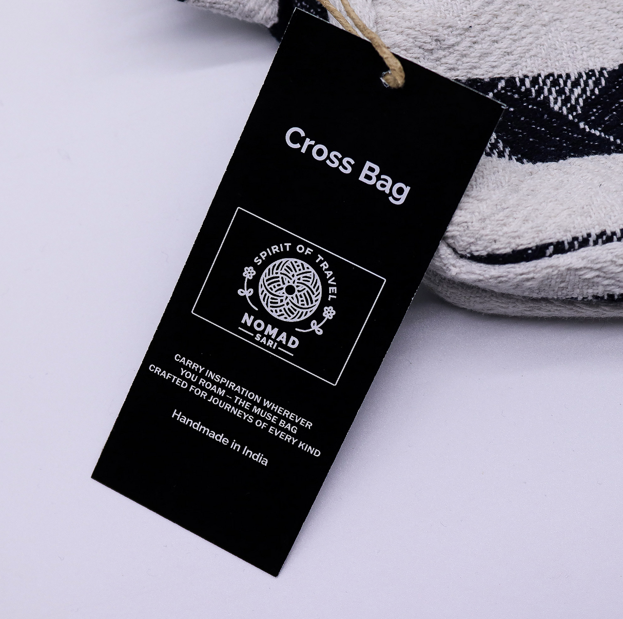 Жакардови естествени чанти - Атлас Номад - Чанта през рамо