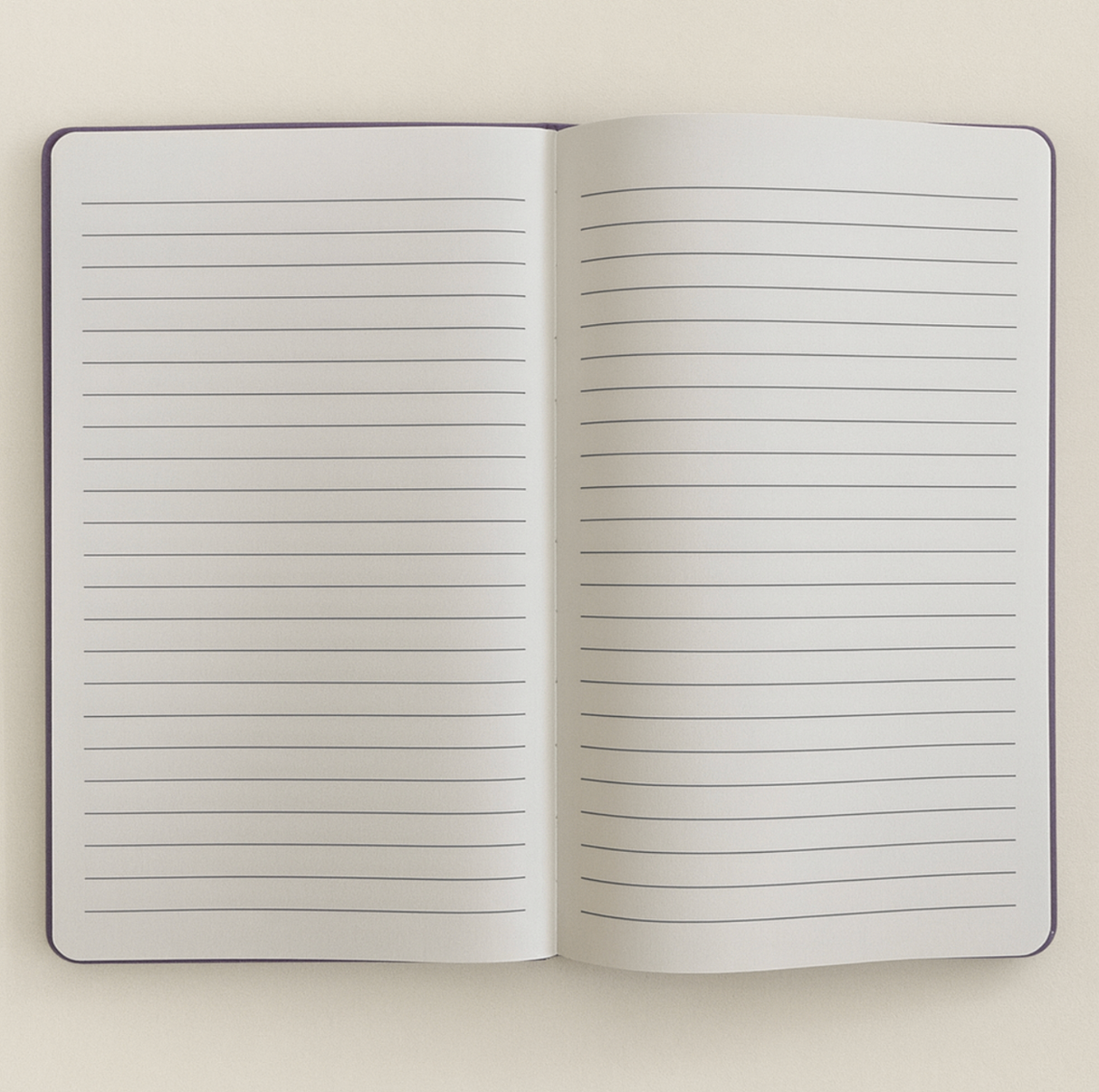 Lavender Velvet Notebook 80 Pages Believe Yourself