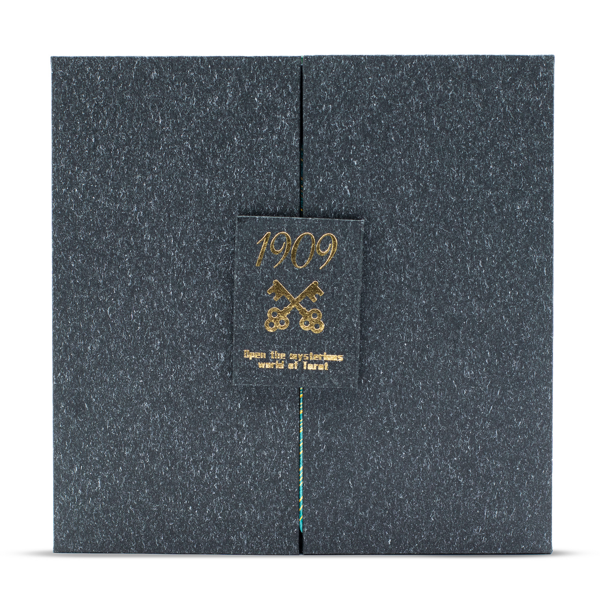 Gold Turqoice Foil Tarot Card Gift Set