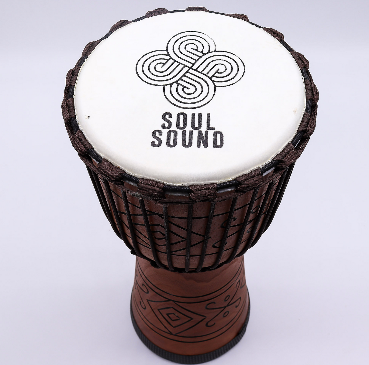 Large Pro Djembe Drum Soul Sound Low 50Cm 22Cm Diia