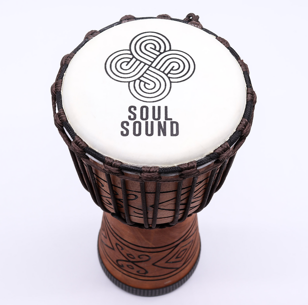 Medium Pro Djembe Drum Soul Sound Low Medium 40Cm 18Cm Diia