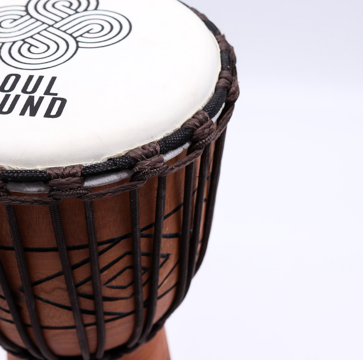 Medium Pro Djembe Drum Soul Sound Low Medium 40Cm 18Cm Diia