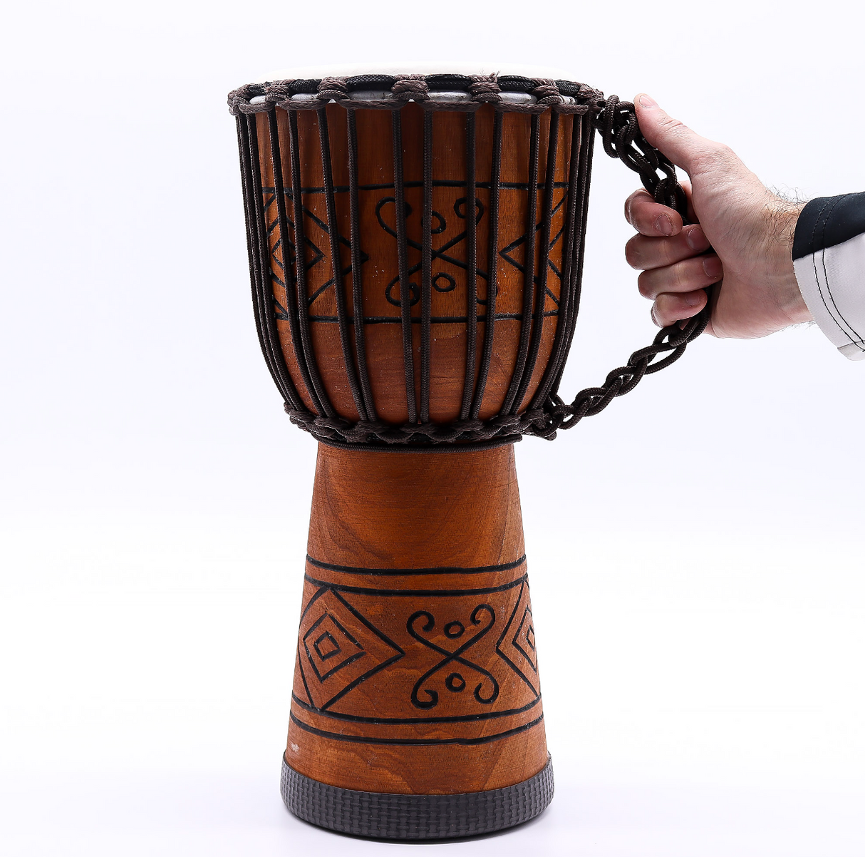 Medium Pro Djembe Drum Soul Sound Low Medium 40Cm 18Cm Diia