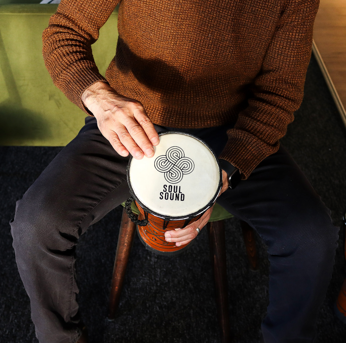 Small Pro Djembe Drum Soul Sound Low Small 30Cm 15Cm Diia