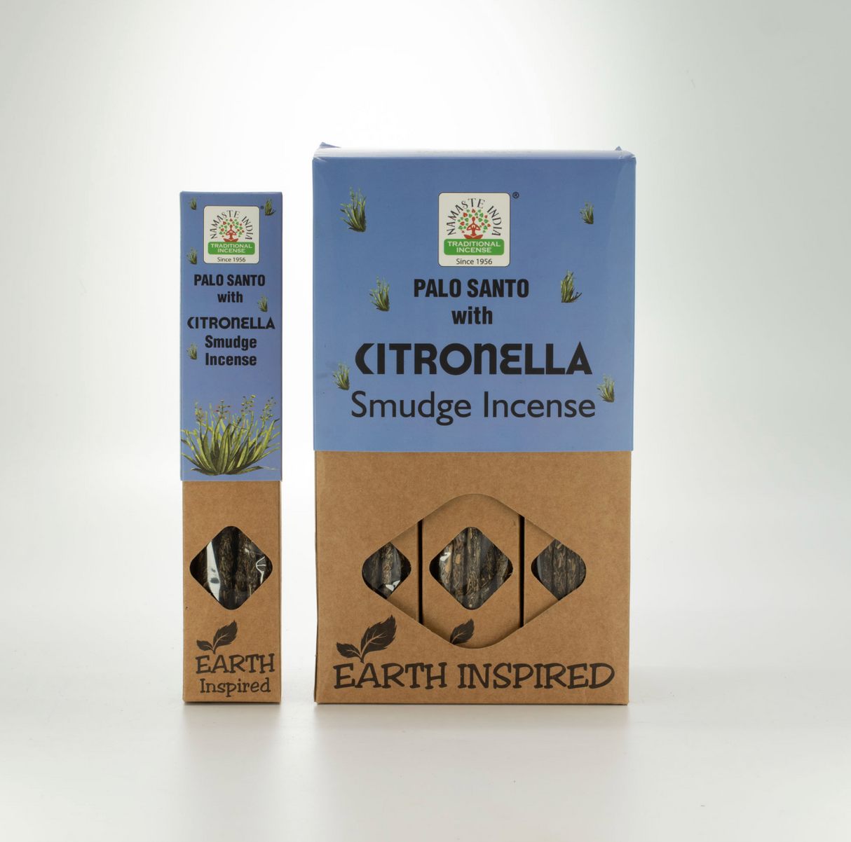 Ароматические палочки для очищения Земля Вдохновленная – Цитронелла