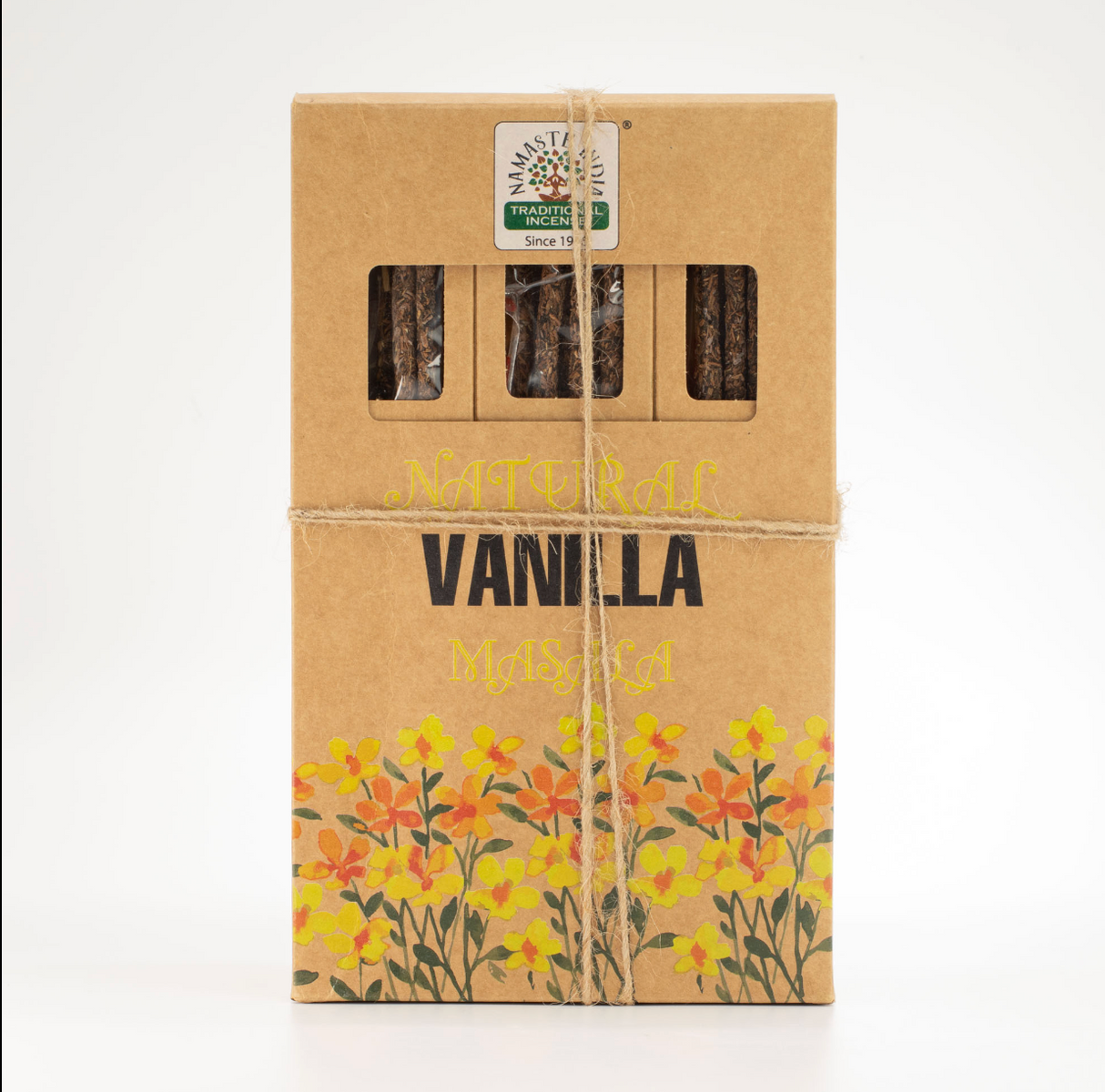 Natural Botanical Masala Incense Vanilla
