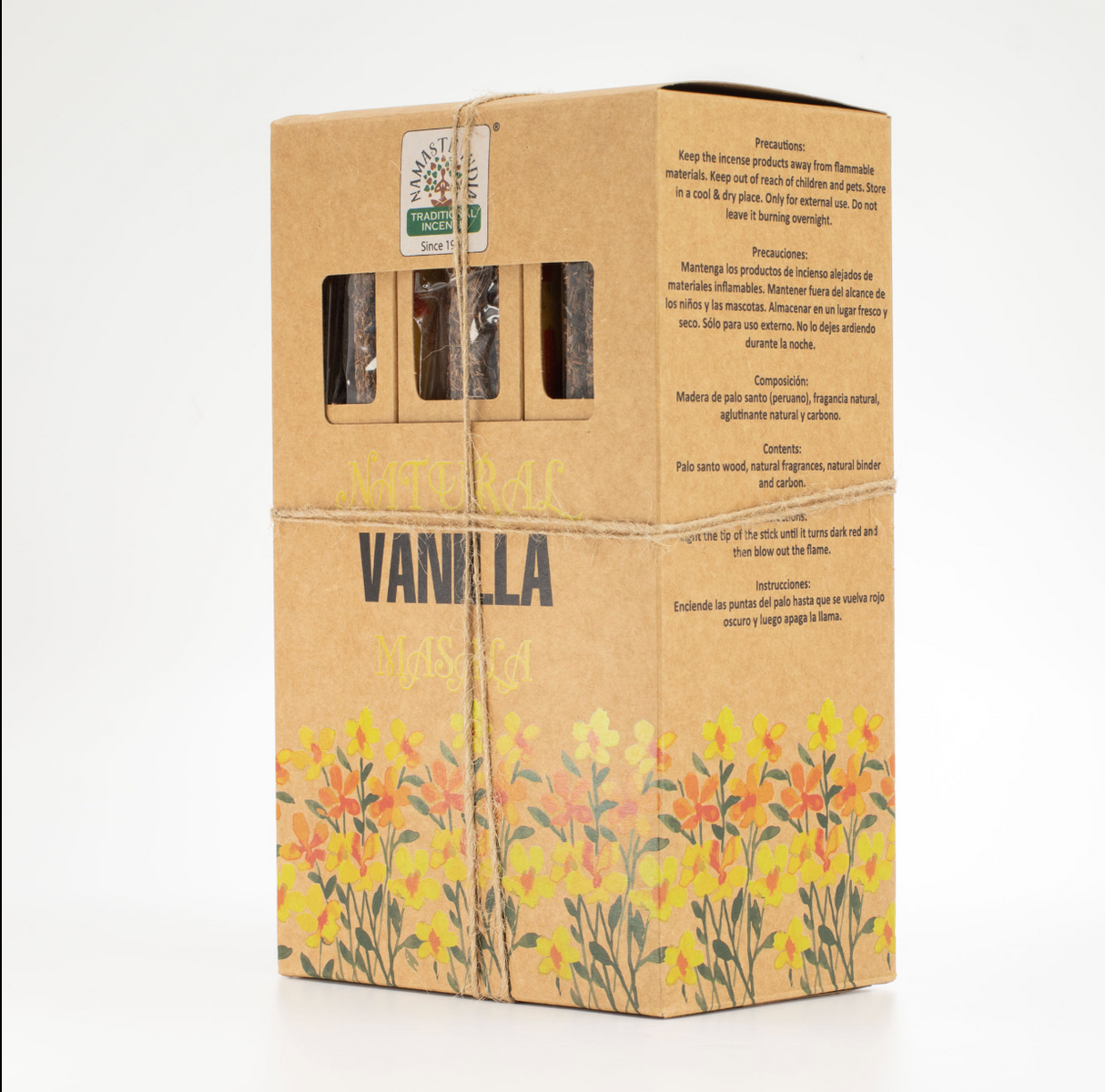 Natural Botanical Masala Incense Vanilla