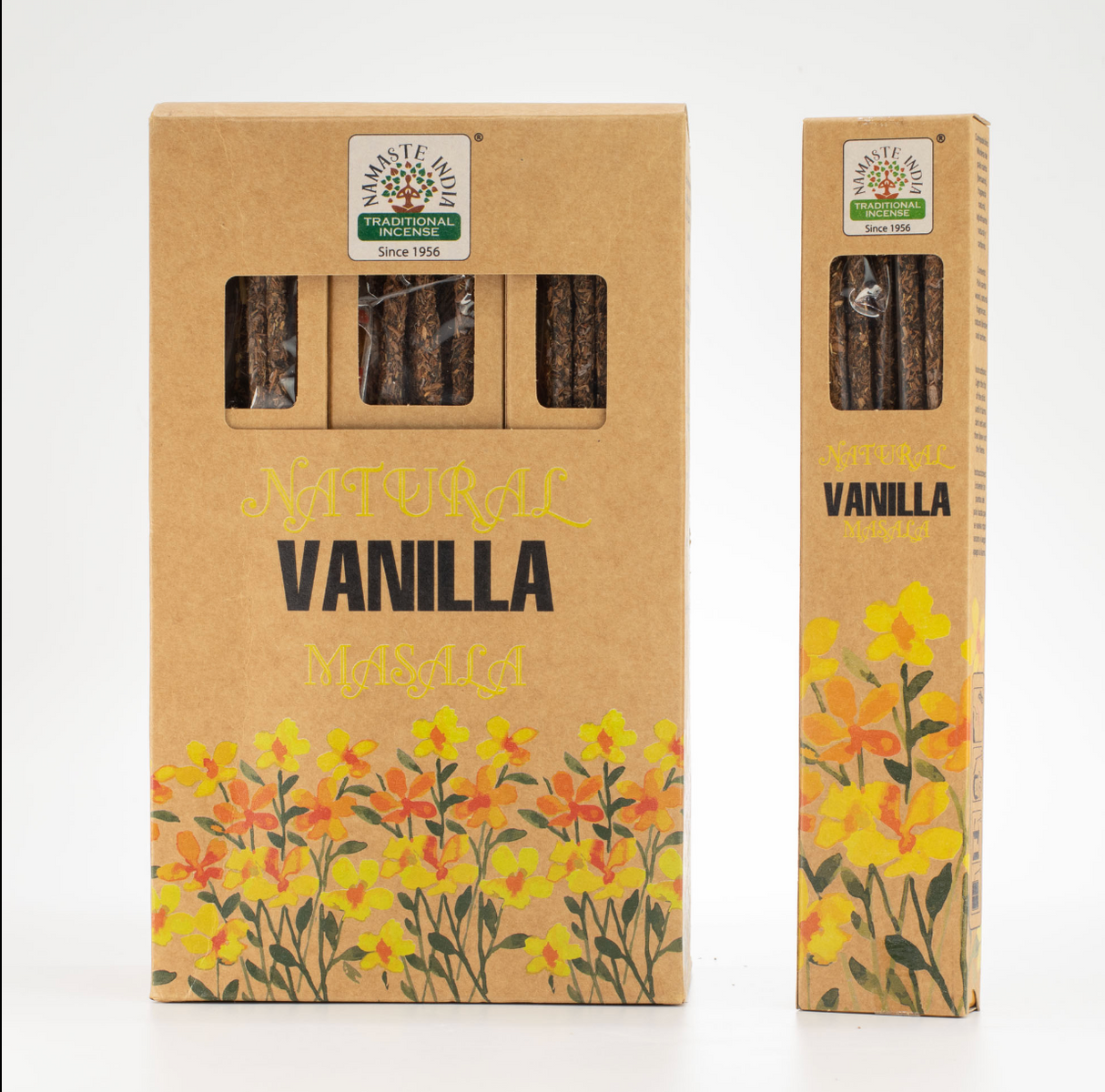 Natural Botanical Masala Incense Vanilla