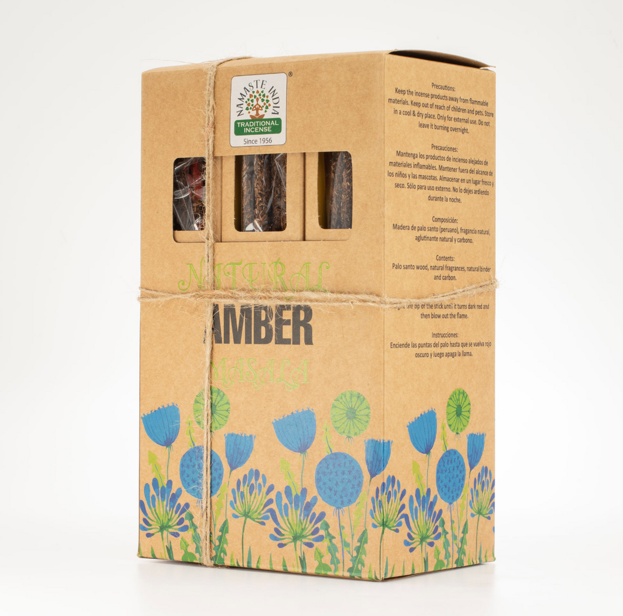 Натуральные ботанические масала благовония – Амбра