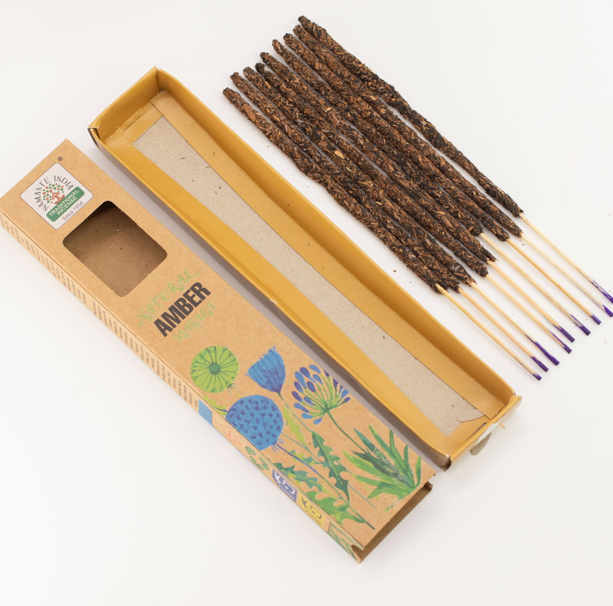 Натуральные ботанические масала благовония – Амбра