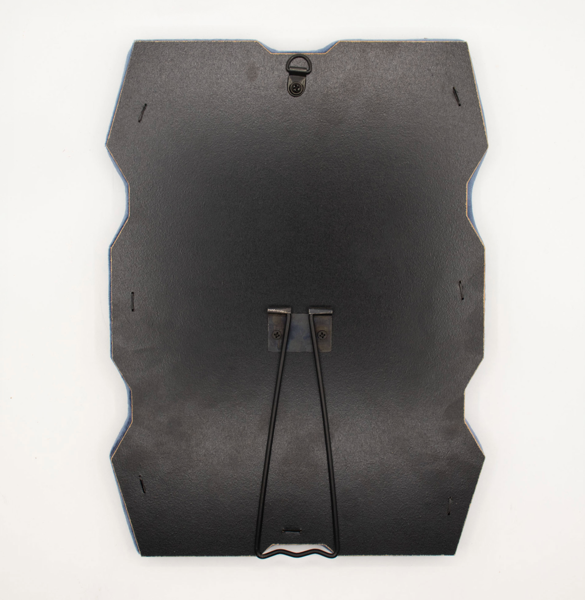 Soft Squiggly Mirror Chunky Frame Royal Blue 30 5X22 5X2 3Cm