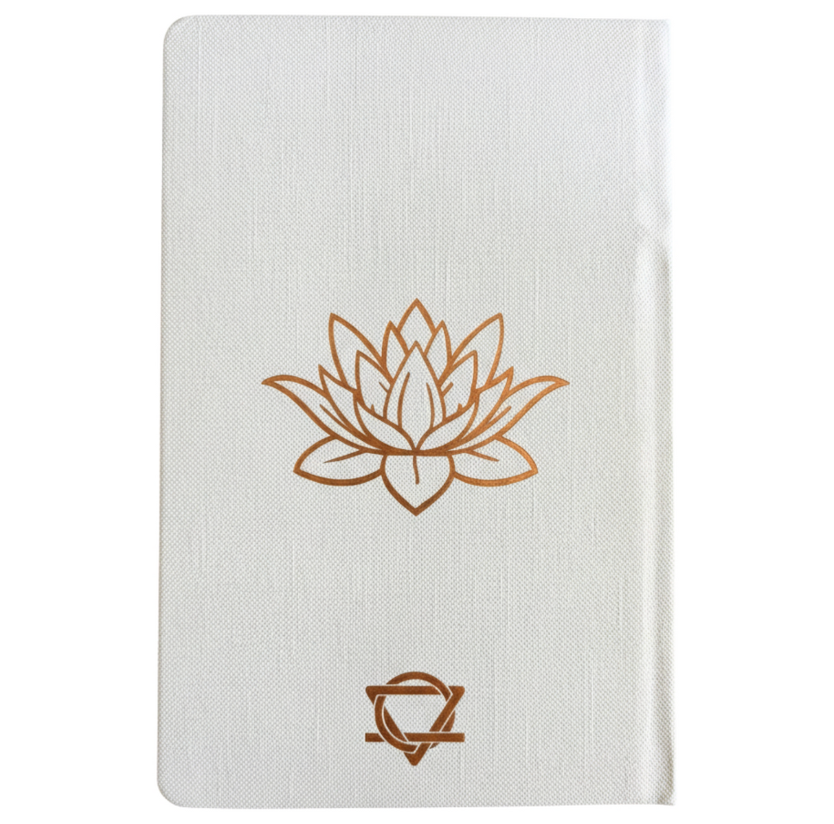 White Wellness Journal 120 Pages Rose Gold Tree Of Life
