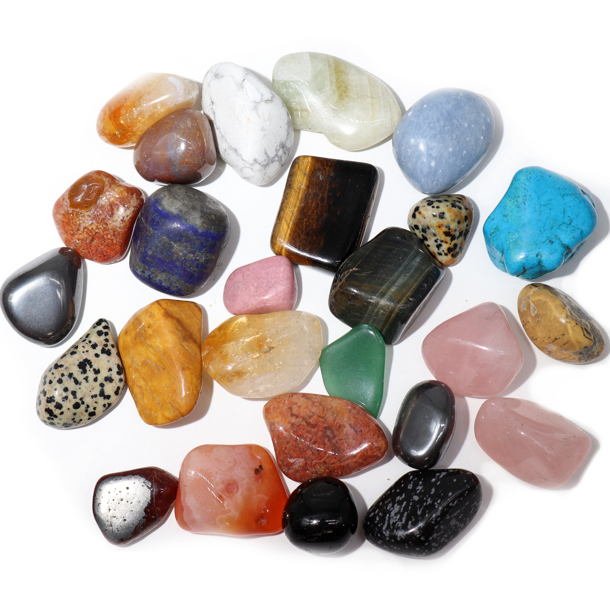 Lucky Dip Mixed Tumble Stones O 5Kg Aprox 25 Stones
