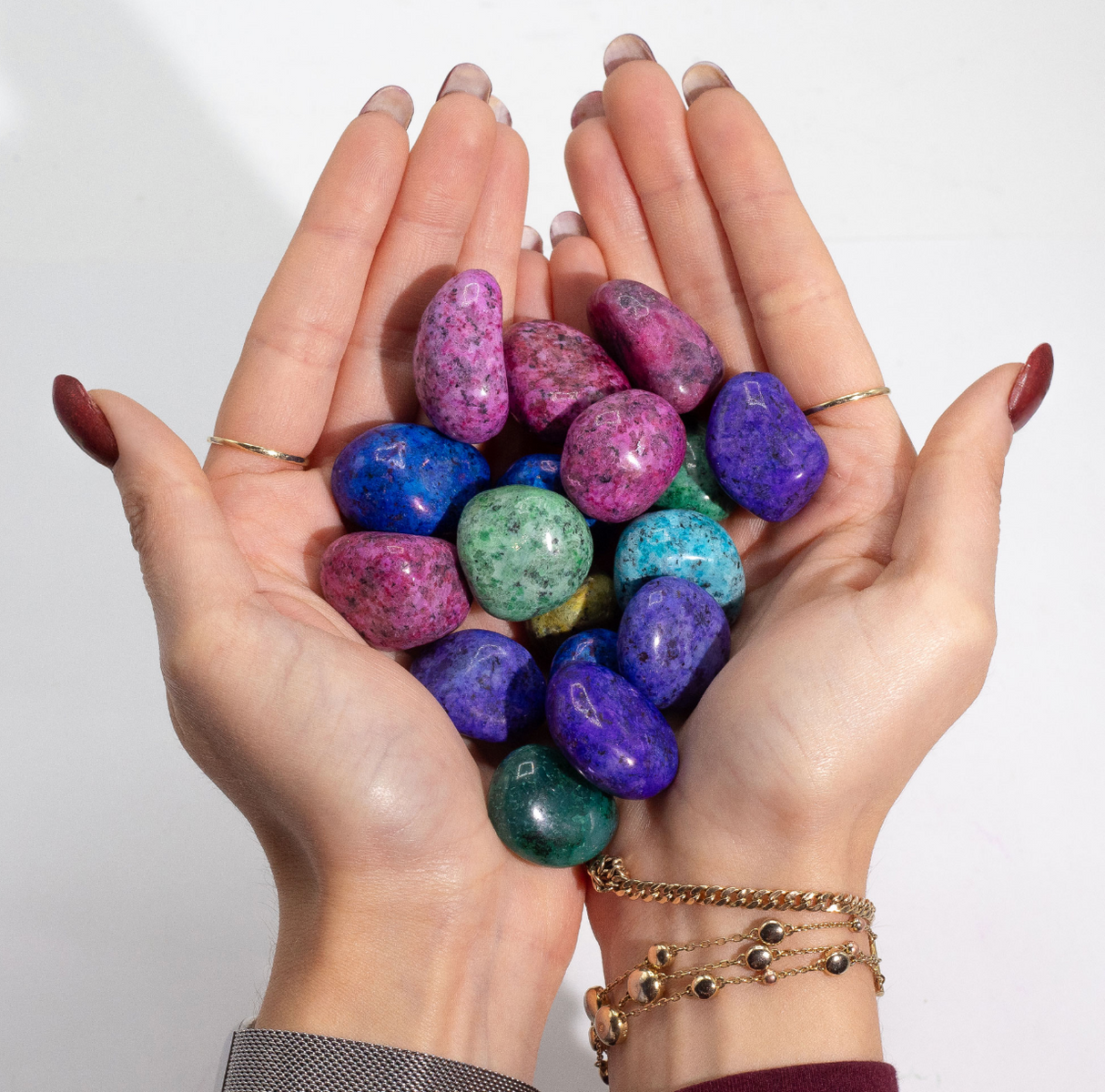 Bulk Treated Indian Dalmation 1Kg Aprox 70 Stones