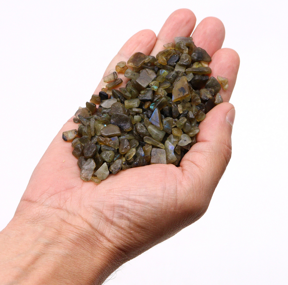 Labradorite Chips Gemstone Chips Bulk 1Kg