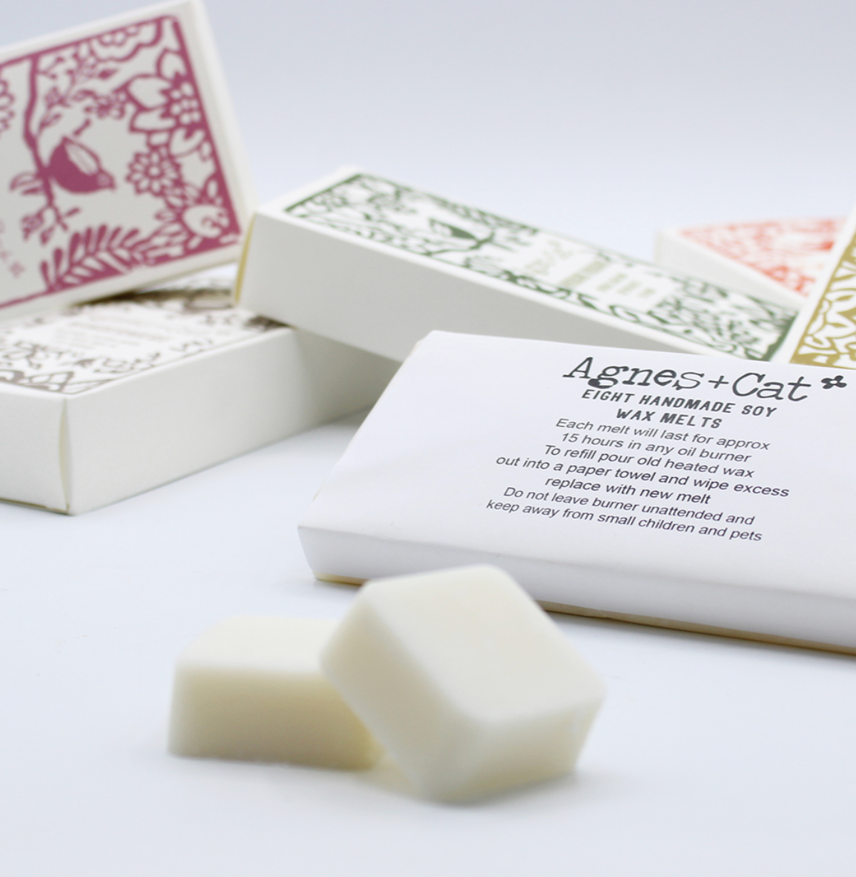 Agnes Cat Box Of 8 Wax Melts Windemere