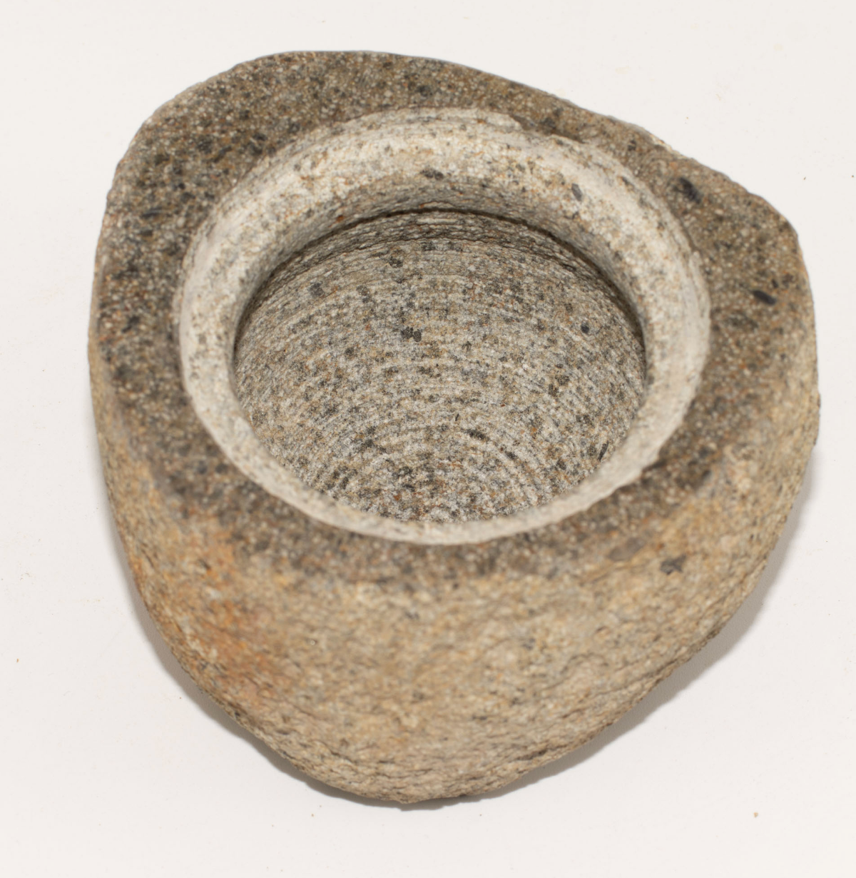 Natural Riverstone Grounding Pot Medium Aprox 12X8Cm