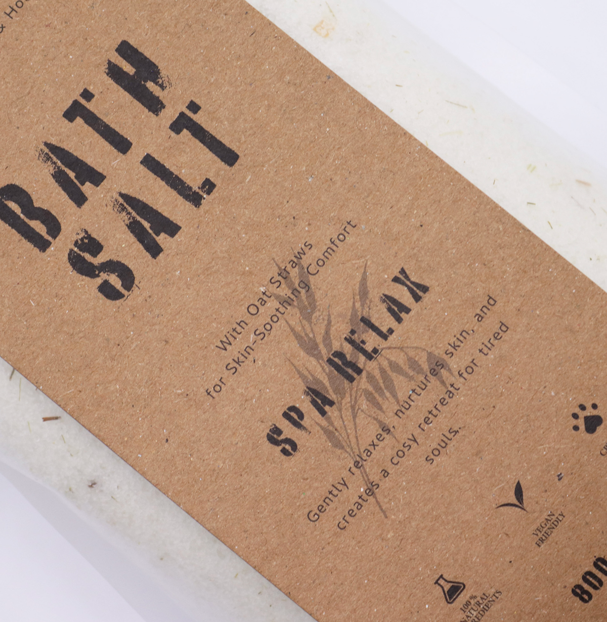 Greenman Rituals Oat Honey Epsom Bath Salt Spa Relax Blend