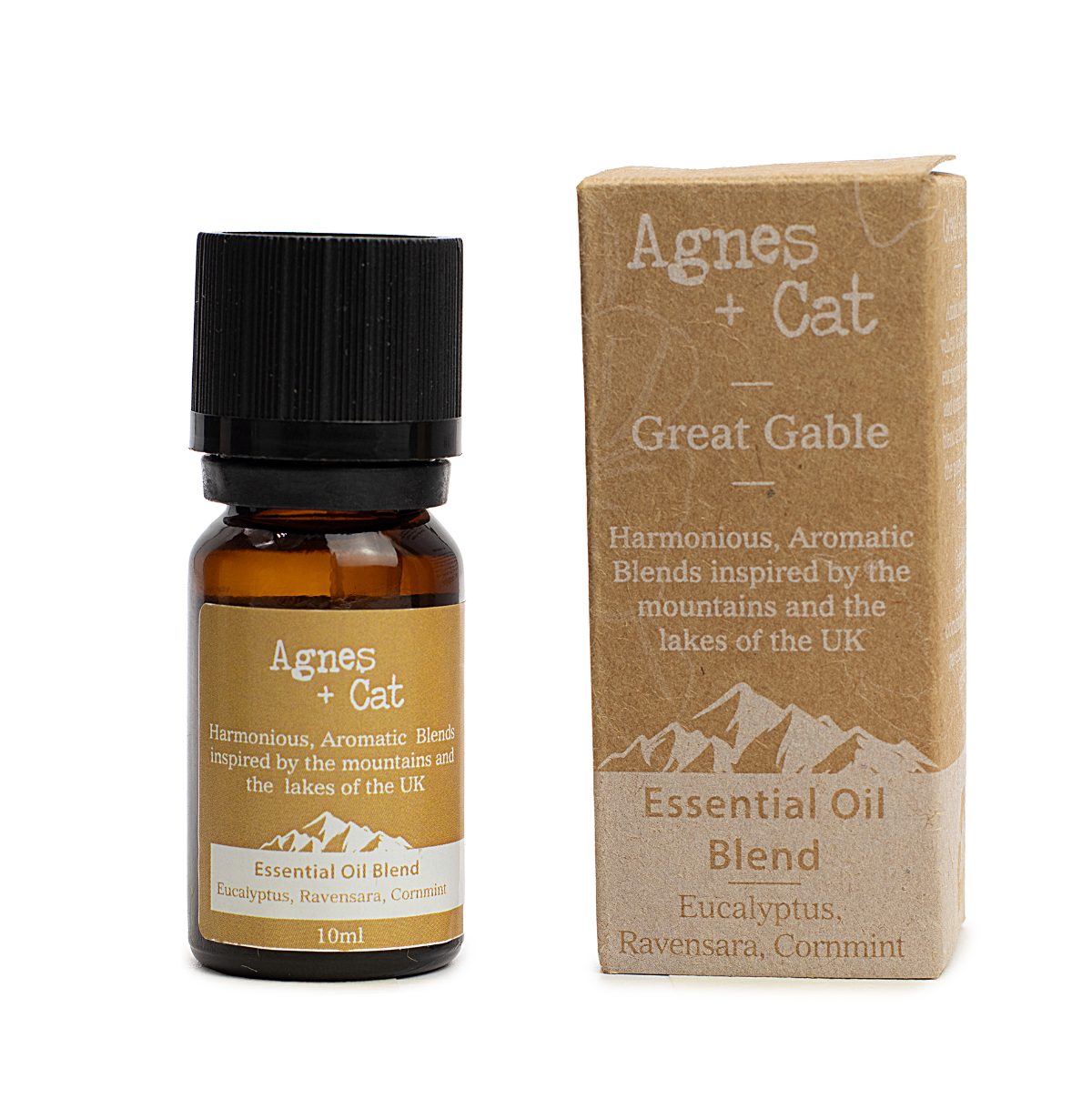 Смесь эфирных масел Agnes + Cat – Great Gable – эвкалипт, равенсара и кукурузная мята