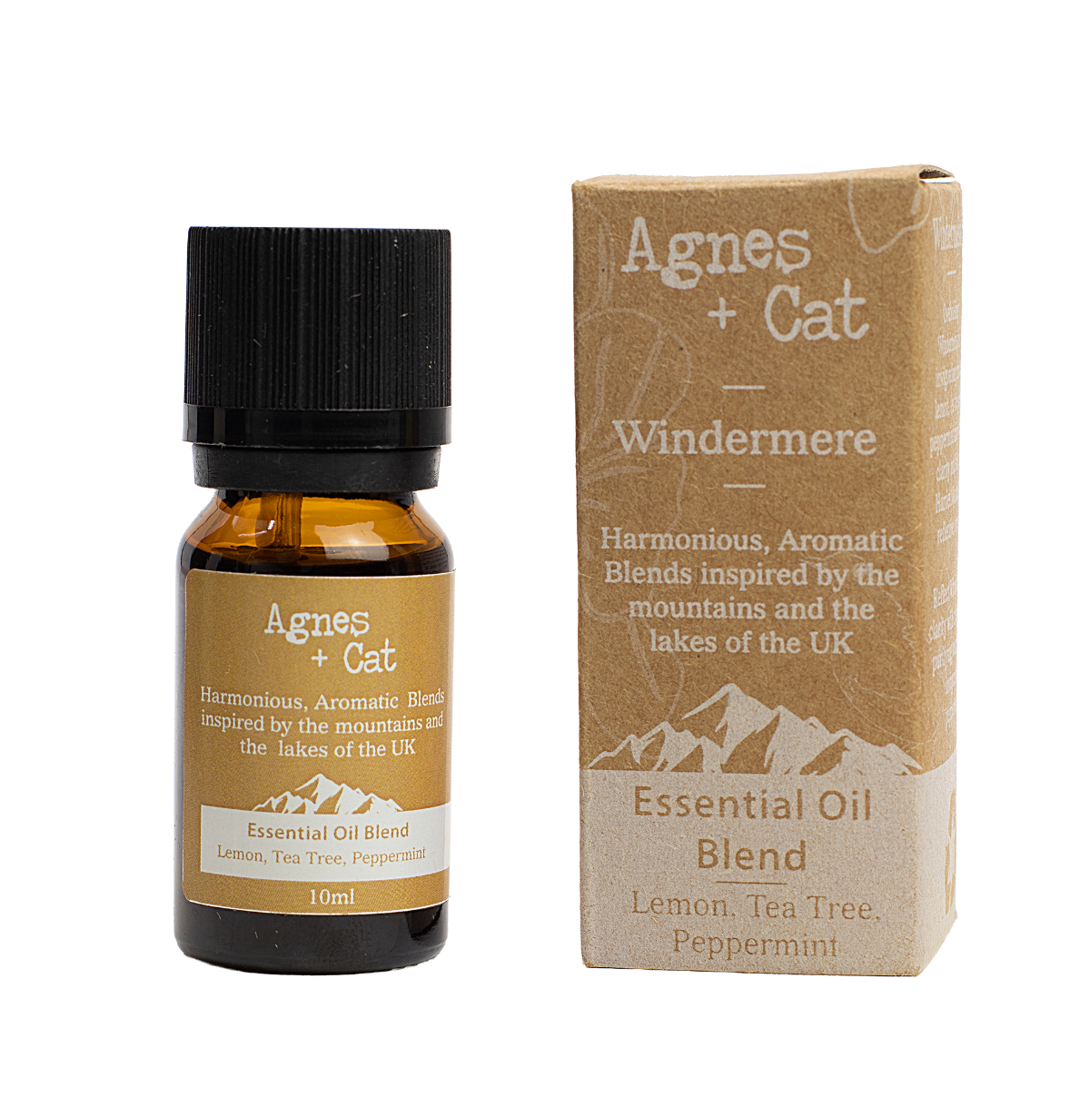 Смесь эфирных масел Agnes + Cat – Windermere – лимон, чайное дерево и мята перечная