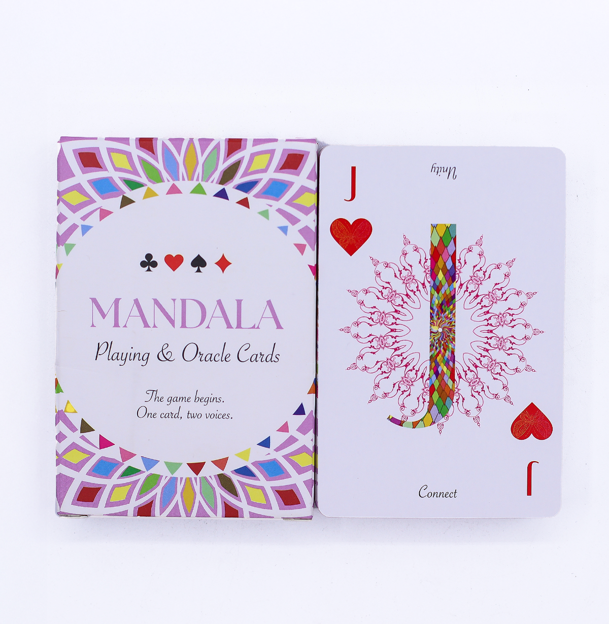 Mandala Playing Oracle Cards Kaleidoscope Symmetry