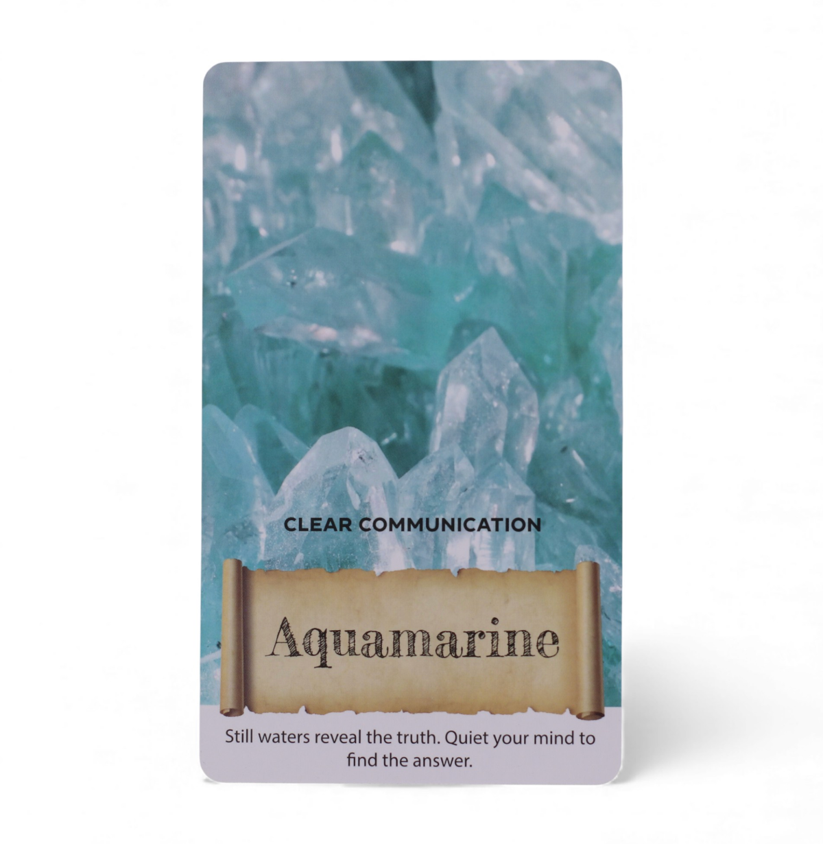 Crystals Elixirs Oracle Cards Healing Energy Deck