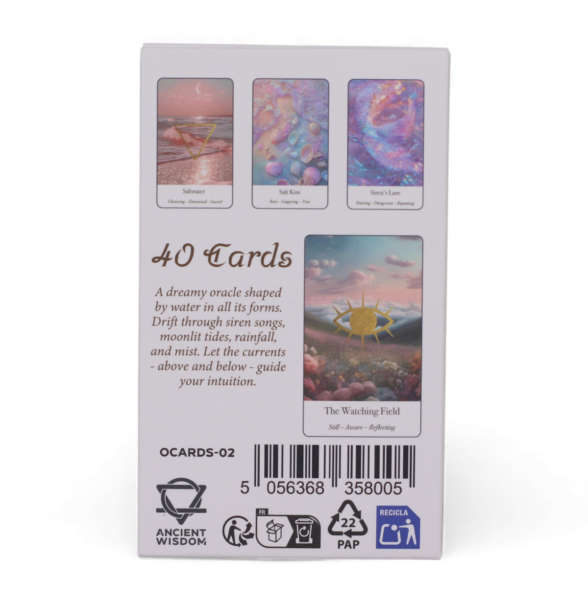 Ethereal Waters Oracle Cards Sirens Moonlight