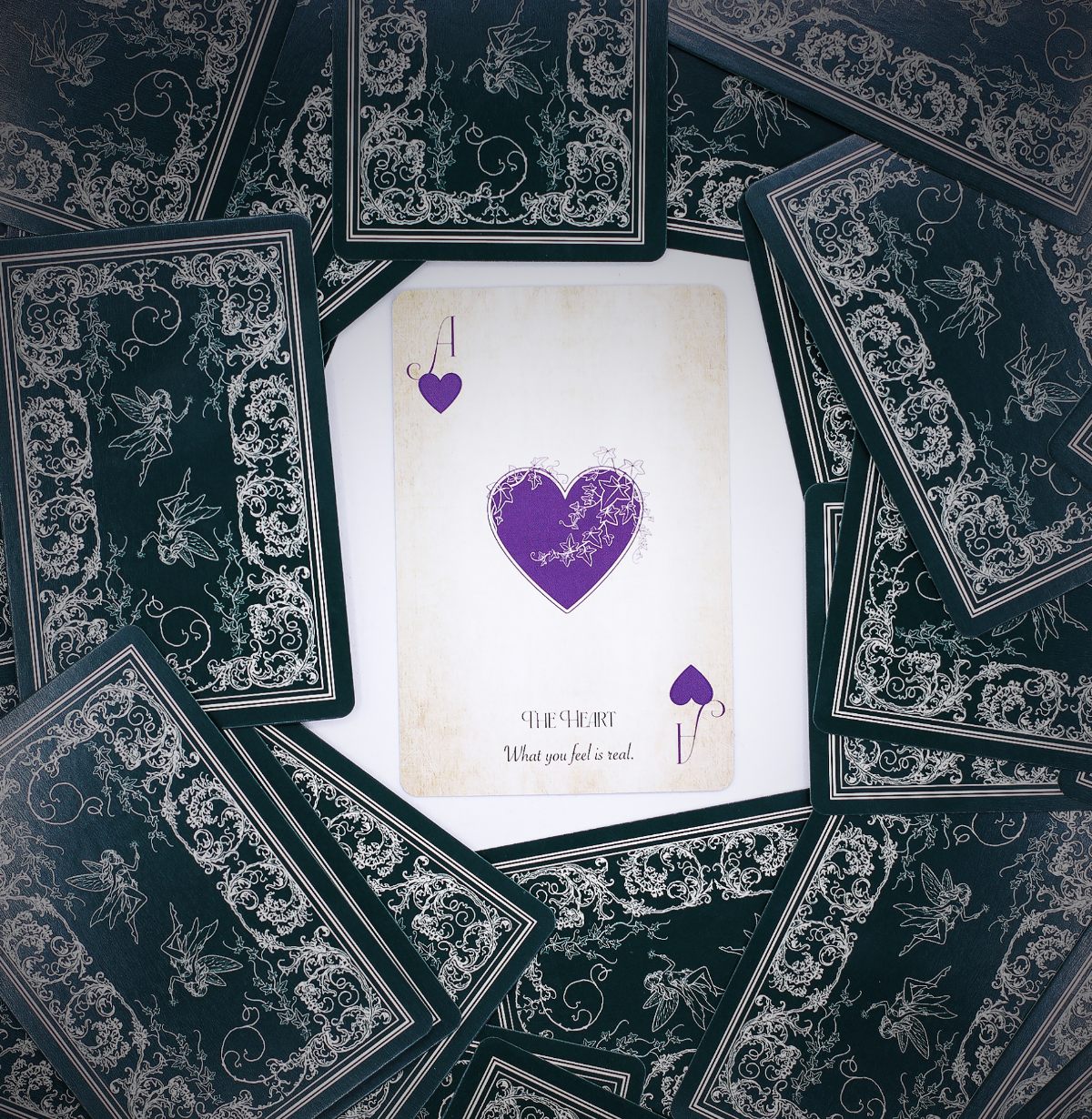 Fae Realm Playing Oracle Cards Fairy Theme