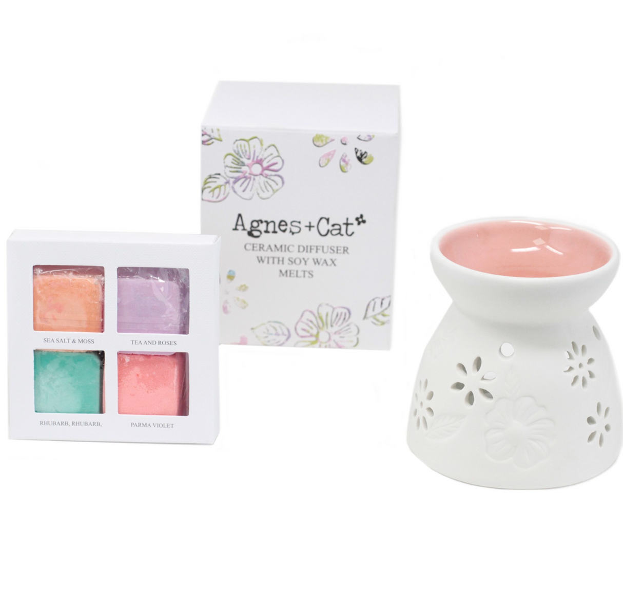 Wax Melter with Four Soy Wax Melts