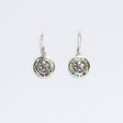 Shell & Silver Earrings - Frangipani - Abalone - SHAMTAM.COM