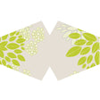 Fashion Face Mask - Green Leaves (Adult) - SHAMTAM.COM
