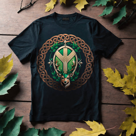 Algiz Rune T-shirt Unisex - SHAMTAM.COM